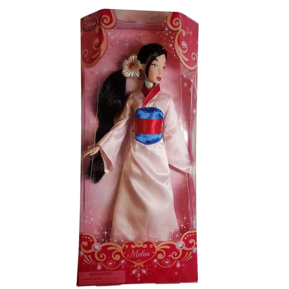 2015 Disney Store Classic Mulan Doll 12” NIB